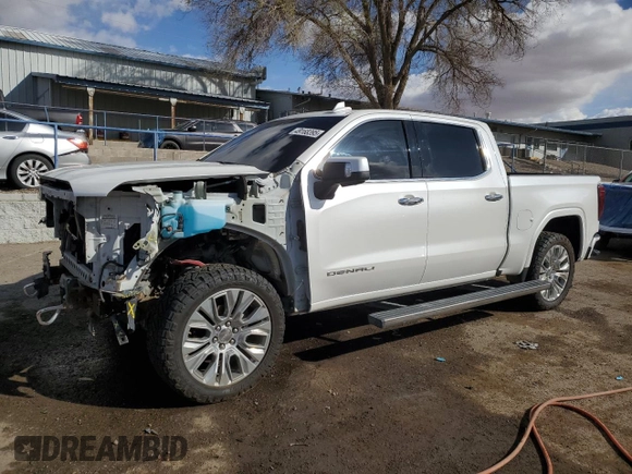 2020 GMC Sierra 1500 Denali with VIN 3GTU9FEL5LG351998, listed as a Copart auction lot 49168395 with 40,245 mi miles and Salvage Title. Bid and sale history available at DreamBid. Image 1.
