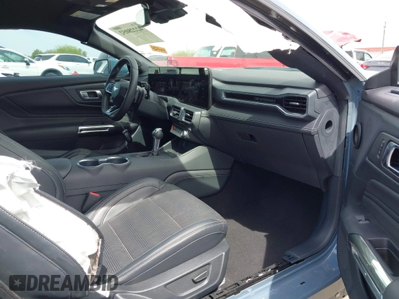2024 Ford Mustang GT with VIN 1FA6P8CF5R5407998, listed as a IAAI auction lot 42228052 with 12,863 mi miles and . Bid and sale history available at DreamBid. Image 5.