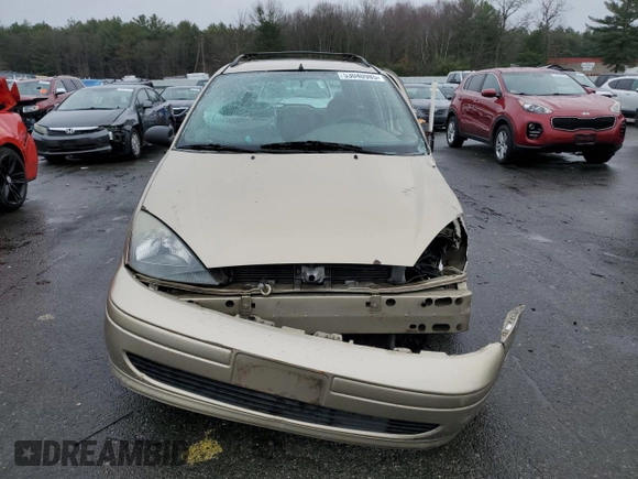 2000 Ford Focus SE with VIN 1FAFP3638YW414974, listed as a Copart auction lot 53040985 with 155,849 mi miles and Salvage Title. Bid and sale history available at carsss.com. Image 5.