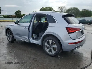 2023 Audi Q5 Premium Plus with VIN WA1BBAFY6P2041523, listed as a Copart auction lot 61055955 with 40,357 mi miles and Salvage title. Bid and sale history available at DreamBid. Image 2.