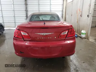 2010 Chrysler Sebring Touring with VIN 1C3BC5ED0AN109219, listed as a Copart auction lot 80760284 with 89,414 mi miles and Salvage Title. Bid and sale history available at carsss.com. Image 6.