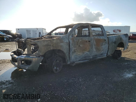 2022 Ram 2500 Big Horn with VIN 3C6UR5DJXNG247821, listed as a Copart auction lot 67271654 with 0 mi miles and Non Repairable. Bid and sale history available at carsss.com. Image 1.