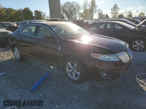 2010 Lincoln MKS with VIN 1LNHL9ER4AG604354, listed as a Copart auction lot 74895724 with Not Provided miles and Clean Title. Bid and sale history available at DreamBid. Image 4.
