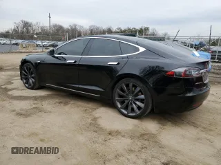 2016 Tesla Model S 70 kWh Battery with VIN 5YJSA1E16GF158450, listed as a Copart auction lot 44171305 with 143,907 mi miles and Salvage Title. Bid and sale history available at carsss.com. Image 2.