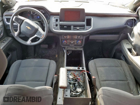 2023 Chevrolet Tahoe с VIN 1GBSCLED2PR176720, выставлен на аукционе Copart как лот 57604505 с пробегом 22 441 миль миль и Списание • Salvage title. История ставок и продаж доступна на DreamBid. Изображение 8.