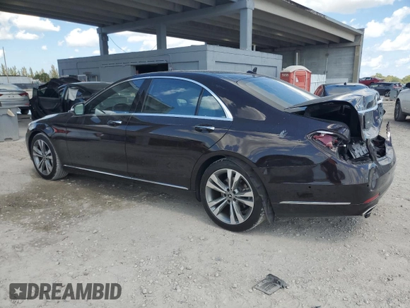 2017 Mercedes-Benz S 550 with VIN WDDUG8FB9HA322605, listed as a Copart auction lot 50385435 with 72,715 mi miles and Salvage Title. Bid and sale history available at carsss.com. Image 2.
