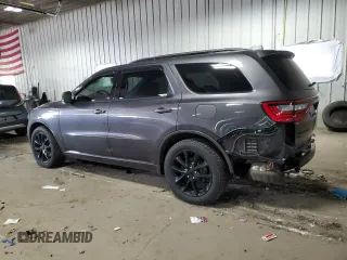 2017 Dodge Durango R/T with VIN 1C4SDJCT9HC657219, listed as a Copart auction lot 50644125 with 58,772 mi miles and Non Repairable. Bid and sale history available at DreamBid. Image 2.