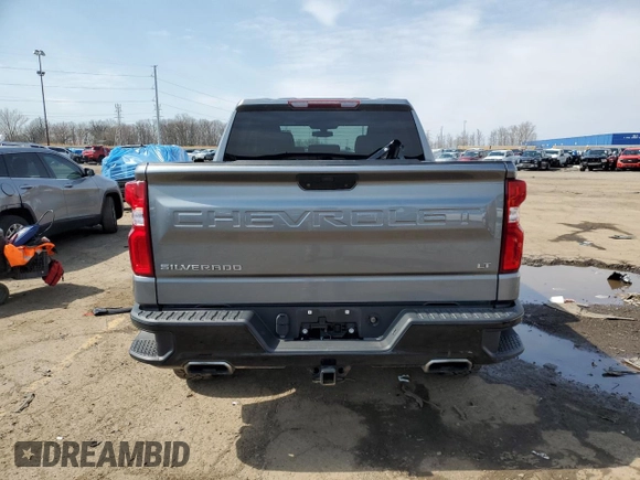 2020 Chevrolet Silverado 1500 LT Trail Boss with VIN 3GCPYFED3LG292782, listed as a Copart auction lot 51264565 with 51,135 mi miles and Salvage Title. Bid and sale history available at carsss.com. Image 6.