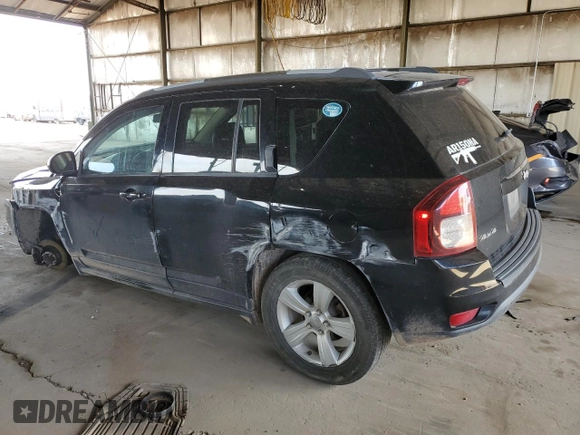 2017 Jeep Compass High Altitude with VIN 1C4NJDEB9HD191877, listed as a Copart auction lot 52123745 with 111,067 mi miles and Salvage Title. Bid and sale history available at DreamBid. Image 2.