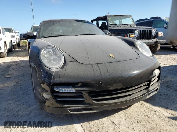 2011 Porsche 911 Turbo with VIN WP0AD2A99BS766866, listed as a Copart auction lot 75252884 with Not Provided miles and Salvage Title. Bid and sale history available at DreamBid. Image 5.