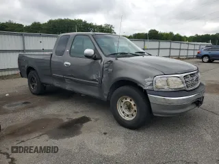 2002 Ford F-150 XL with VIN 1FTRX17202NA04247, listed as a Copart auction lot 58250605 with 279,432 mi miles and Clean title. Bid and sale history available at DreamBid. Image 4.