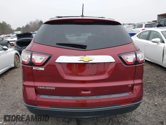2017 Chevrolet Traverse LT with VIN 1GNKRHKD8HJ220626, listed as a IAAI auction lot 41606841 with 141,755 mi miles and . Bid and sale history available at DreamBid. Image 16.