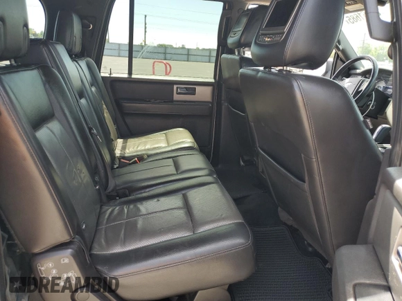2011 Ford Expedition Max XLT with VIN 1FMJK1J57BEF18381, listed as a Copart auction lot 57161685 with 117,950 mi miles and Salvage title. Bid and sale history available at DreamBid. Image 11.