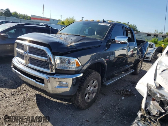 2014 Ram 2500 Longhorn с VIN 3C6UR5GL8EG233896, выставлен на аукционе Copart как лот 60556955 с пробегом 278 118 миль миль и Списание • Salvage title. История ставок и продаж доступна на DreamBid. Изображение 1.