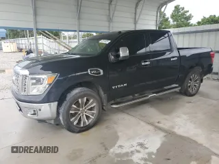 2017 Nissan Titan SV with VIN 1N6AA1E59HN556346, listed as a Copart auction lot 63914025 with 155,591 mi miles and Clean title. Bid and sale history available at DreamBid. Image 1.