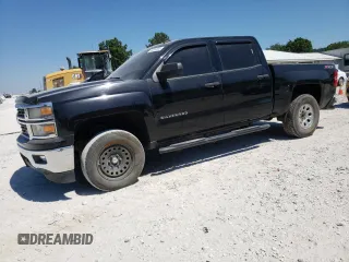 2014 Chevrolet Silverado 1500 LT with VIN 3GCUKREC4EG119661, listed as a Copart auction lot 58294604 with 121,531 mi miles and Clean Title. Bid and sale history available at carsss.com. Image 1.