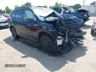 2023 Subaru Forester Special Sports с VIN JF2SKAJC1PH437780, выставлен на аукционе IAAI как лот 42537009 с пробегом 31 288 миль миль и . История ставок и продаж доступна на DreamBid. Изображение 1.