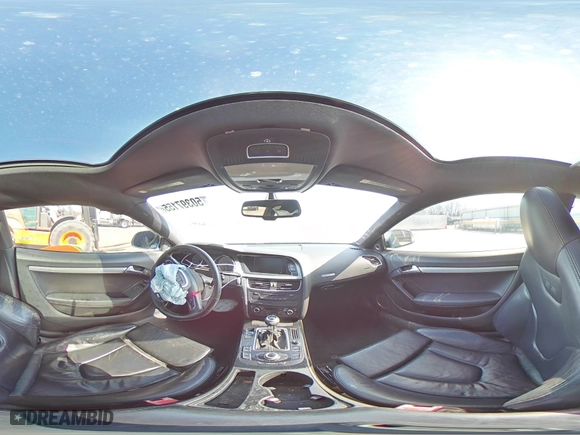2008 Audi S5 with VIN WAURV78T78A023293, listed as a Copart auction lot 50397155 with 0 mi miles and Salvage Title. Bid and sale history available at carsss.com. Image 13.