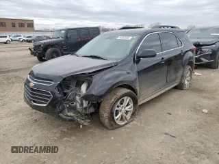 2017 Chevrolet Equinox LT with VIN 2GNALCEK6H1532903, listed as a Copart auction lot 44352855 with 87,971 mi miles and Salvage Title. Bid and sale history available at carsss.com. Image 1.