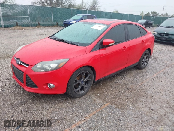 2013 Ford Focus SE with VIN 1FADP3F28DL285161, listed as a IAAI auction lot 41904636 with 178,795 mi miles. Bid and sale history available at carsss.com. Image 2.