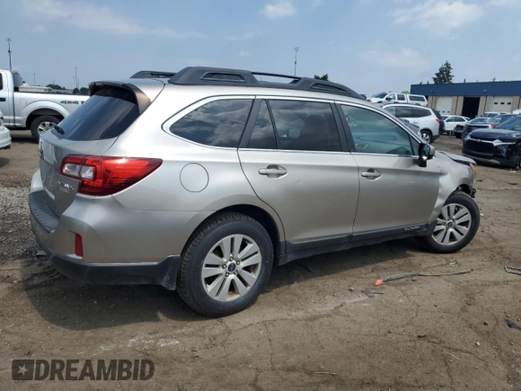 2015 Subaru Outback Premium with VIN 4S4BSACC3F3265545, listed as a Copart auction lot 62814135 with 177,621 mi miles and Clean title. Bid and sale history available at DreamBid. Image 3.