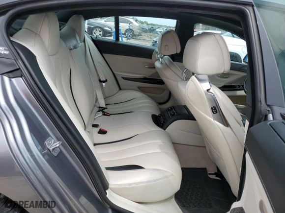 2019 BMW 6 Series 640i with VIN WBA6D0C50KG853107, listed as a Copart auction lot 61821333 with 37,188 mi miles. Bid and sale history available at carsss.com. Image 10.