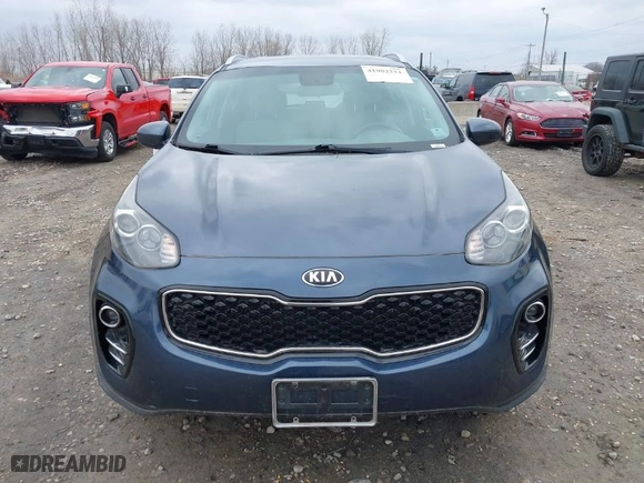 2017 Kia Sportage LX with VIN KNDPMCAC8H7194342, listed as a IAAI auction lot 41982251 with 253,845 mi miles. Bid and sale history available at carsss.com. Image 6.
