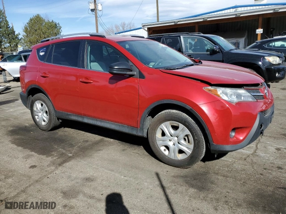 2013 Toyota RAV4 LE with VIN 2T3BFREV3DW047895, listed as a Copart auction lot 48762665 with 185,461 mi miles and Salvage Title. Bid and sale history available at carsss.com. Image 4.