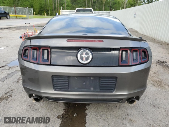 2014 Ford Mustang V6 with VIN 1ZVBP8AM9E5316301, listed as a Copart auction lot 51073695 with Not Provided miles and Salvage Title. Bid and sale history available at DreamBid. Image 6.