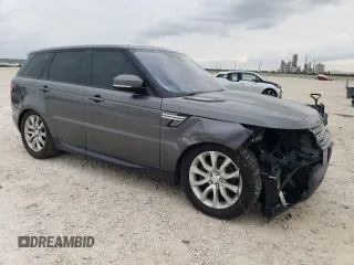 2016 Land Rover Range Rover Sport V6 HSE with VIN SALWR2PF9GA115456, listed as a Copart auction lot 50911715 with 106,207 mi miles and Clean Title. Bid and sale history available at carsss.com. Image 4.
