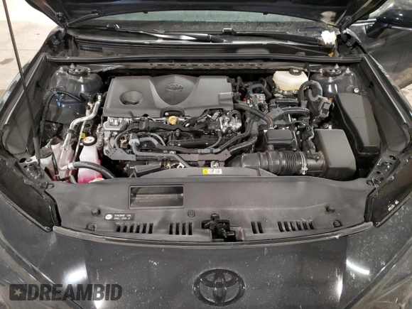 2025 Toyota Camry LE with VIN 4T1DAACK1SU040161, listed as a Copart auction lot 45751455 with 4,022 mi miles and Salvage Title. Bid and sale history available at carsss.com. Image 13.