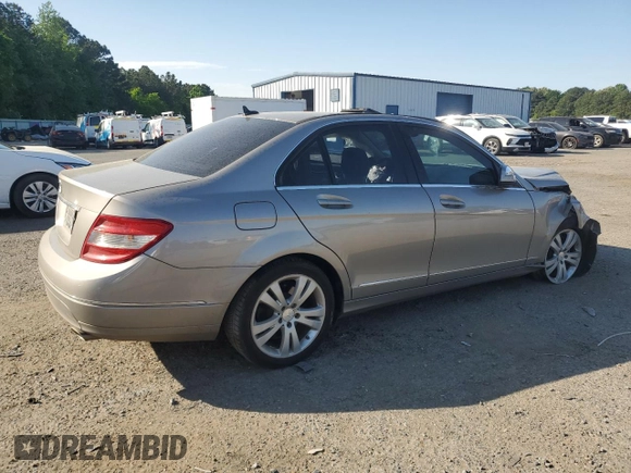 2009 Mercedes-Benz C-Class 3.0L Sport with VIN WDDGF54X79R062351, listed as a Copart auction lot 52815925 with 126,243 mi miles and Salvage Title. Bid and sale history available at carsss.com. Image 3.