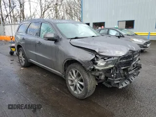 2017 Dodge Durango GT with VIN 1C4RDJDG5HC871754, listed as a Copart auction lot 47498285 with 66,040 mi miles and Salvage Title. Bid and sale history available at carsss.com. Image 4.