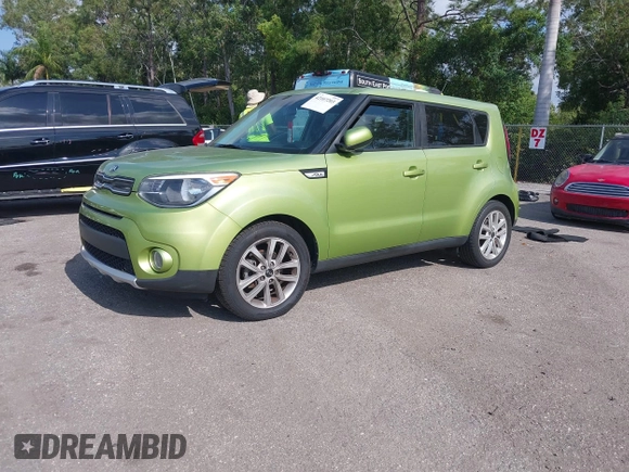 2017 Kia Soul + with VIN KNDJP3A54H7877024, listed as a IAAI auction lot 42107203 with 85,218 mi miles. Bid and sale history available at carsss.com. Image 2.