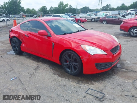 2011 Hyundai Genesis Coupe with VIN KMHHT6KD5BU060618, listed as a IAAI auction lot 42692857 with 131,540 mi miles and . Bid and sale history available at DreamBid. Image 1.