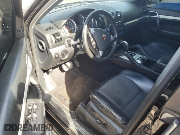 2009 Porsche Cayenne GTS with VIN WP1AD29P69LA62369, listed as a Copart auction lot 46684985 with 139,856 mi miles and Salvage title. Bid and sale history available at DreamBid. Image 8.