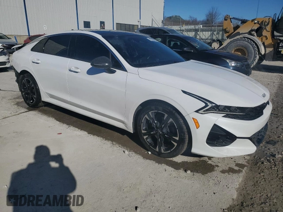 2022 Kia K5 GT-Line z VIN 5XXG64J23NG118375, wystawiony jako Copart lot #42503995 z przebiegiem 72 718 mil mil oraz Szkoda całkowita • Salvage title. Historia ofert i sprzedaży dostępna na DreamBid. Obrazek 4.