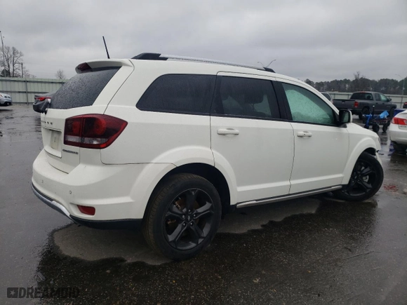 2020 Dodge Journey Crossroad with VIN 3C4PDCGB2LT259401, listed as a Copart auction lot 45880165 with 16,741 mi miles and Salvage Title. Bid and sale history available at carsss.com. Image 3.