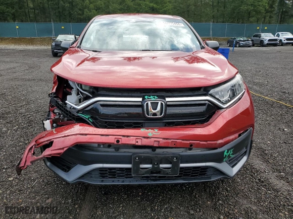 2021 Honda CR-V LX with VIN 2HKRW2H2XMH632827, listed as a Copart auction lot 50995455 with 26,152 mi miles and Salvage Title. Bid and sale history available at carsss.com. Image 5.