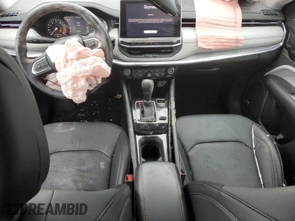 2022 Jeep Compass (RED) Edition with VIN 3C4NJDCB9NT129923, listed as a Copart auction lot 41813445 with 8,340 mi miles and Salvage title. Bid and sale history available at DreamBid. Image 8.