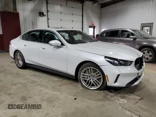2024 BMW 5 Series 530i xDrive with VIN WBA53FJ00RCR24638, listed as a Copart auction lot 86607124 with 0 mi miles and Salvage Title. Bid and sale history available at carsss.com. Image 4.