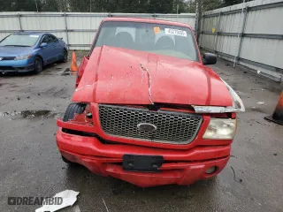 2002 Ford Ranger XL Fleet with VIN 1FTYR44U52PA26309, listed as a Copart auction lot 45275035 with 121,166 mi miles and Salvage Title. Bid and sale history available at carsss.com. Image 5.