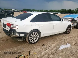 2013 Audi A4 Premium с VIN WAUAFAFL4DA197374, выставлен на аукционе Copart как лот 58561765 с пробегом 118 832 миль миль и Чистый • Clean title. История ставок и продаж доступна на DreamBid. Изображение 3.
