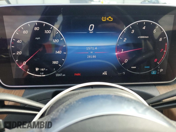 2023 Mercedes-Benz C 300 with VIN W1KAF4HB3PR125456, listed as a Copart auction lot 51136825 with 28,186 mi miles and Salvage Title. Bid and sale history available at DreamBid. Image 9.