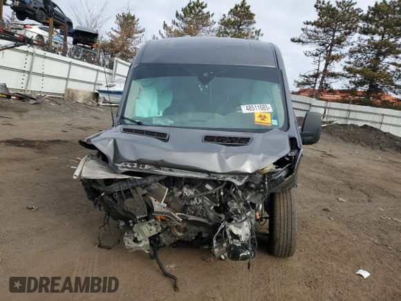 2018 Ford Transit z VIN 1FTYR2CM5JKB49173, wystawiony jako Copart lot #48511685 z przebiegiem Nie podano mil oraz Nie do naprawy. Historia ofert i sprzedaży dostępna na DreamBid. Obrazek 5.