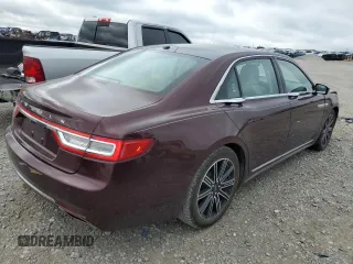 2017 Lincoln Continental Reserve with VIN 1LN6L9RP6H5602840, listed as a Copart auction lot 65037154 with 109,145 mi miles and Salvage Title. Bid and sale history available at carsss.com. Image 3.