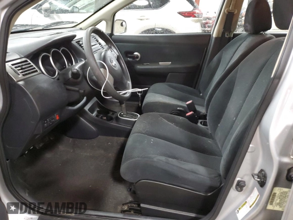 2011 Nissan Versa 1.8 S with VIN 3N1BC1APXBL443850, listed as a Copart auction lot 47239575 with 143,376 mi miles and Salvage Title. Bid and sale history available at carsss.com. Image 7.