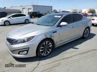 2014 Kia Optima SX Turbo with VIN 5XXGR4A61EG295498, listed as a Copart auction lot 59769615 with 146,849 mi miles and Clean title. Bid and sale history available at DreamBid. Image 1.