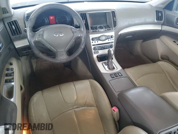 2008 Infiniti G35 Journey with VIN JNKBV61E08M224959, listed as a Copart auction lot 53390875 with Not Provided miles and Salvage Title. Bid and sale history available at DreamBid. Image 8.