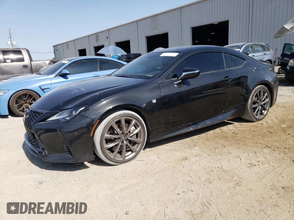 2019 Lexus RC 300 z VIN JTHHA5BC5K5009009, wystawiony jako Copart lot #54414945 z przebiegiem 76 653 mil mil oraz Nie do naprawy • Non repairable. Historia ofert i sprzedaży dostępna na DreamBid. Obrazek 1.